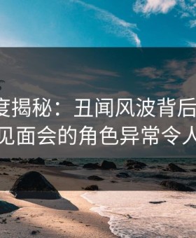 91网深度揭秘：丑闻风波背后，大V在粉丝见面会的角色异常令人意外
