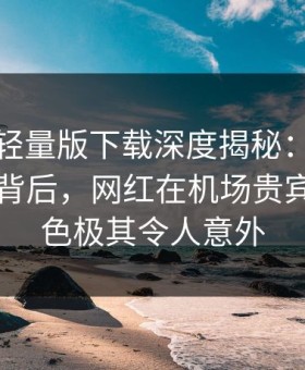 汤头条轻量版下载深度揭秘：热点事件风波背后，网红在机场贵宾室的角色极其令人意外