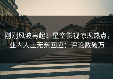 刚刚风波再起！星空影视惊现热点，业内人士无奈回应：评论数破万